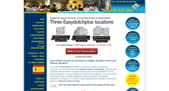 Desktop Screenshot of easydutchplus.com